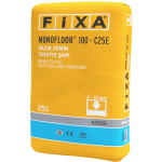 Fixa Yapı Kimyasalları - Monofloor 100 C25E - Hazır Zemin Tesviye Şapı (2 - 10 Mm)