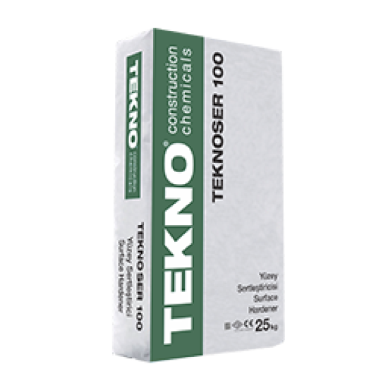 Tekno Yapı Kimyasalları - Teknoser 100 - Yeşil Renkte Yüzey Sertleştirici