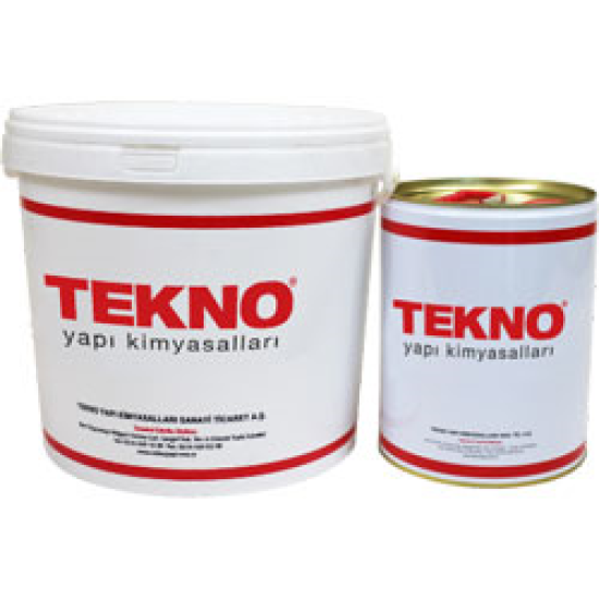 Tekno Yapı Kimyasalları - Teknobond 620 (İki Bileşenli) - Su Bazlı Epoksi Zemin Boyası