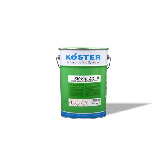 Köster - KB-Pur 215 - Alifatik Poliüretan Esaslı Son Kat Kaplama ve Su Yalıtımı Ürünü