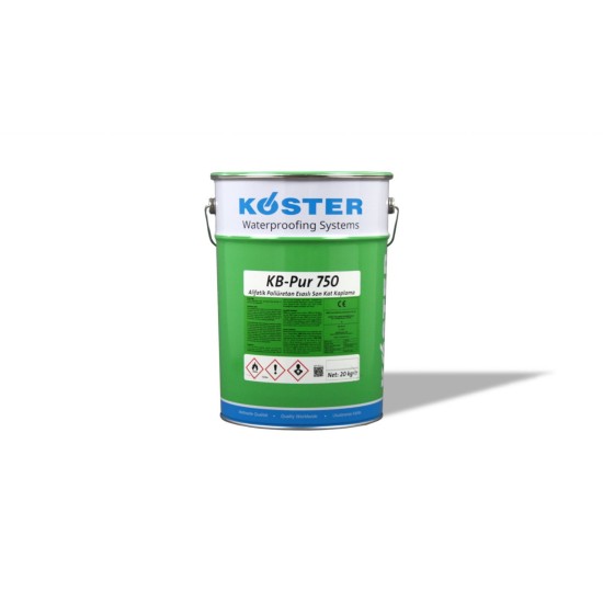 Köster - KB-Pur 750 - Alifatik Poliüretan Esaslı Aşınmaya Karşı Dirençli ve Renkli Son Kat Kaplama