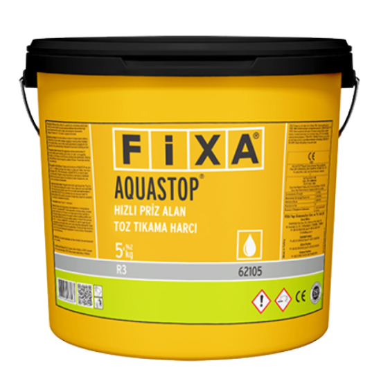 Fixa Yapı Kimyasalları - Aquastop - Hızlı Priz Alan Toz Tıkama Harcı