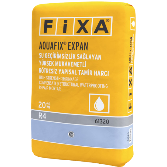 Fixa Yapı Kimyasalları - Aquafix Expan - Su Geçirimsizlik Sağlayan Tamir Harcı