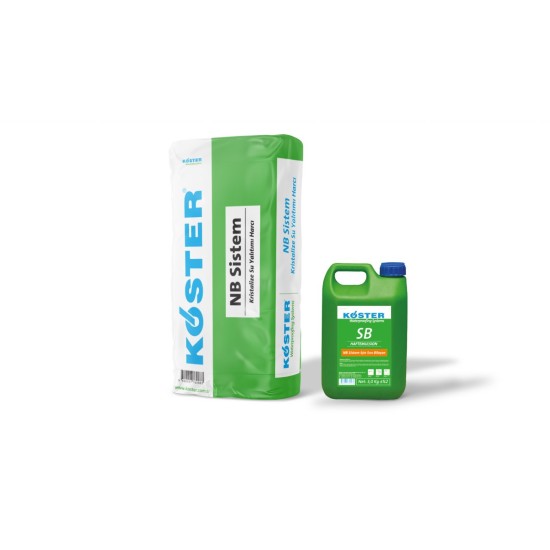 Köster - NB Sistem (İki Bileşenli) - Kristalize Su Yalıtımı Harcı (2K)