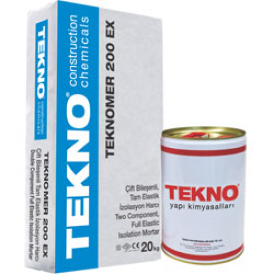 Tekno Yapı Kimyasalları - Teknomer 200 Ex W (İki Bileşenli) - Su Yalıtım Malzemesi