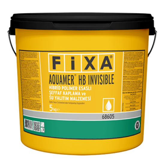 Fixa Yapı Kimyasalları - Aquamer Hb Invısıble - Hibrid Polimer Esaslı Şeffaf Kaplama