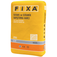 Fixa Yapı Kimyasalları - Fixa Fayans ve Seramik Yapıştırma Harcı C1T