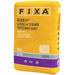 Fixa Yapı Kimyasalları - Fixa Flexup Fayans ve Seramik Yapıştırma Harcı C1Te Fixa Yapı Kimyasalları - Fixa Flexup Fayans ve Seramik Yapıştırma Harcı C1Te