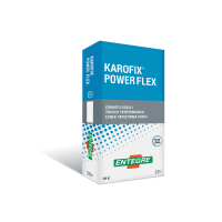 Entegre - Karofix Power Flex - Çimento Esaslı Hazır Yüksek Performanslı Esnek Granit ve Mermer Yapıştırma Harcı