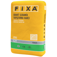 Fixa Yapı Kimyasalları - Fixa Granit Seramik Yapıştırma Harcı C2T