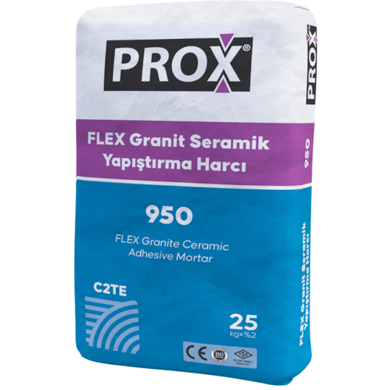 Fixa Yapı Kimyasalları - Prox 950 - Flex Granit Seramik Yapıştırma Harcı