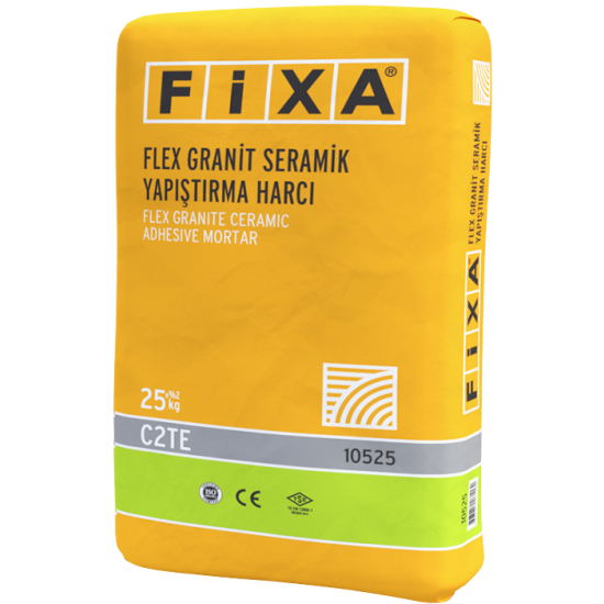 Fixa Yapı Kimyasalları - Fixa Flex Granit Seramik Yapıştırma Harcı C2TE