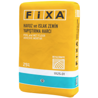 Fixa Yapı Kimyasalları - Fixa Havuz ve Islak Zemin Yapıştırma Harcı (Beyaz)