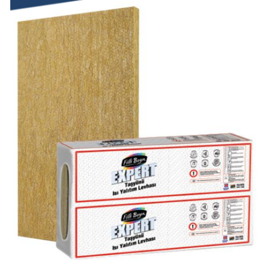 Filli Boya - 3 cm Kalınlıkta Expert Premium Taşyünü Isı Yalıtım Levhası