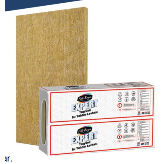 Filli Boya - 10 cm Kalınlıkta Expert Taşyünü LD125 Isı Yalıtım Levhası