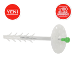 Filli Boya Dalmaçyalı - Çelik Çivili Tuğla Dübeli - Uzunluk: 13,5 cm