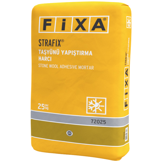 Fixa Yapı Kimyasalları - Strafix Taşyünü Yapıştırma Harcı