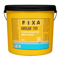 Fixa Yapı Kimyasalları - Akrilan 700 - Isı Yalıtım Sistemleri İçin Akrilik Yapıştırıcı
