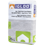 Fixa Yapı Kimyasalları - Igloo Isı Yalıtım Levhası Sıvama Harcı - Elyaf Katkılı (Kalın)