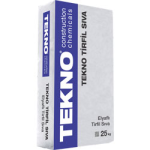 Tekno Yapı Kimyasalları - Tekno Tirfil Sıva - Elyaflı Tirfil Sıva