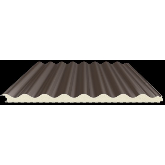 Mekpan Panel - Sinüs Cephe Paneli (Kalınlık: 50 mm)