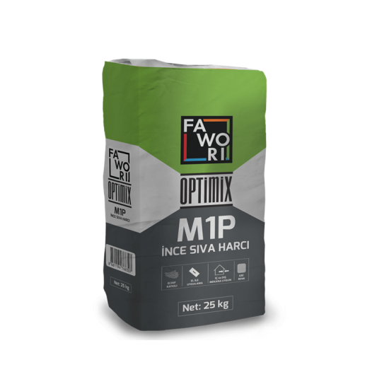 Fawori Boya - Optimix M1P İnce Sıva Harcı
