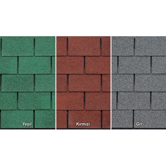 Btm Yalıtım - BTM Shingle Yaprak - Çatı Kaplaması