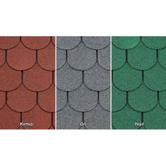 Btm Yalıtım - BTM Shingle Yonca - Çatı Kaplaması