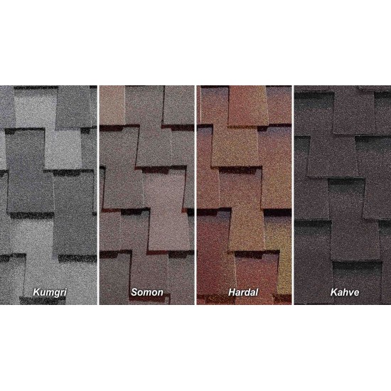 Btm Yalıtım - BTM Shingle Dragon Flex - Çatı Kaplaması