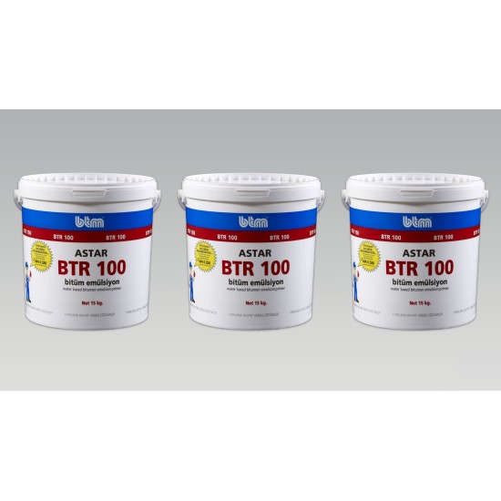 Btm Yalıtım - Bitümer BTR 100 - Sıvı Bitüm Emülsiyonu