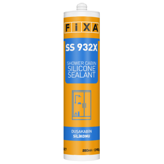 Fixa Yapı Kimyasalları - Ss 932X - Duşakabin Silikonu