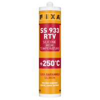 Fixa Yapı Kimyasalları - Ss 933 Rtv - Isıya Dayanıklı Silikon