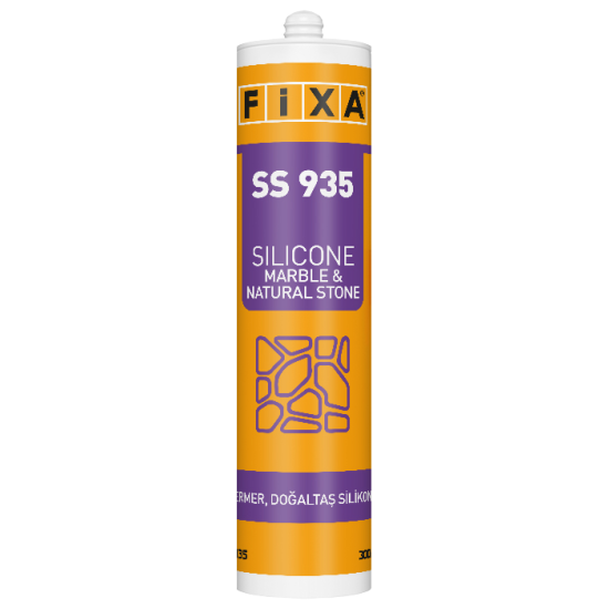 Fixa Yapı Kimyasalları - Ss 935 - Mermer, Doğaltaş Silikonu