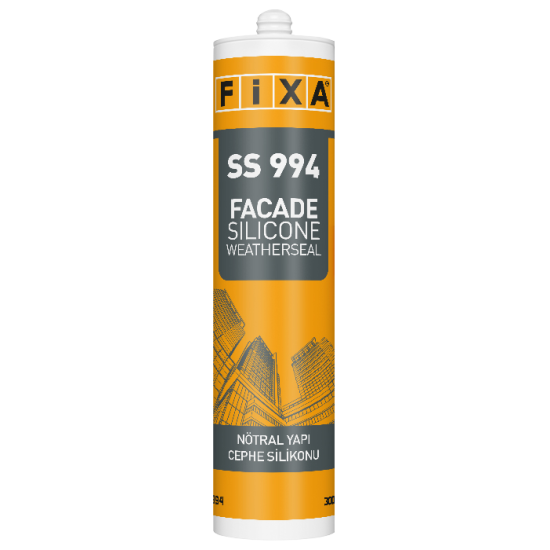 Fixa Yapı Kimyasalları - Ss 994 Facade - Nötral Yapı, Cephe Silikonu (Weatherseal)