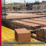 250 mm Yüksekliğinde Asmolen Dolgu Tuğlalarıyla Asmolen Döşeme Malzemesi Dahil Yapılması Fiyatı