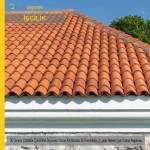 90 Donma Çözülme Çevrimine Dayanıklı Üst ve Alt Alaturka Kil Kiremitlerle 3 Latalı Sistem Çatı Örtüsü Malzemesi Hariç İşçilik Yapılması