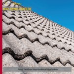 Renksiz Perlitli Beton Mahya Kiremitleriyle Mahya Malzeme Dahil Yapılması