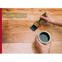 Ahşap Yüzeylerin Renkli Ahşap Koruyucu ile Korunması Malzeme Dahil Yapılması Fiyatı
