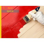 Ahşap Yüzeylere İki Kat Sentetik Esaslı Parlak Boya Yapılması Malzeme Hariç İşçilik Fiyatı