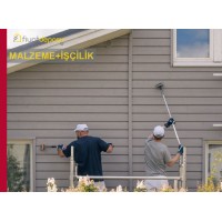 Ahşap Dış Cephe Yüzeylerine İki Kat Su Bazlı Boya Yapılması Malzeme Dahil Yapılması Fiyatı