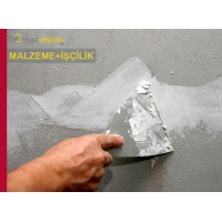 Brüt Beton İç Cephe Yüzeylerinin Alçı veya Sıvaya Hazırlanması Malzeme Dahil Yapılması Fiyatı