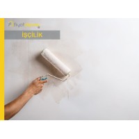 Eski Boyalı İç Cephe Yüzeylerinin Astar Uygulanarak İki Kat Su Bazlı Plastik Mat İç Cephe Boyasıyla Boyanması Malzeme Hariç İşçilik Yapılması Fiyatı - Örtücülük Sınıf 2 - YOD Sınıf 2 - Parlaklık G3 Sınıfı