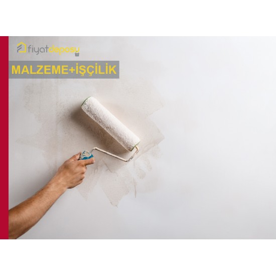 Eski Boyalı İç Cephe Yüzeylerinin Astar Uygulanarak İki Kat Su Bazlı Plastik Mat İç Cephe Boyasıyla Boyanması Malzeme Dahil Yapılması Fiyatı - Örtücülük Sınıf 2 - YOD Sınıf 2 - Parlaklık G3 Sınıfı