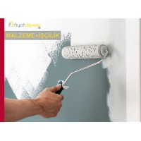Eski Boyalı İç Cephe Yüzeylerinin Astar Uygulanarak İki Kat Su Bazlı Silikonlu İpek Mat İç Cephe Boyasıyla Boyanması Malzeme Dahil Yapılması Fiyatı - Örtücülük Sınıf 2 - YOD Sınıf 1 - Parlaklık G2 Sınıfı