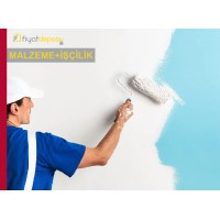 Eski Boyalı İç Cephe Yüzeylerinin Astar Uygulanarak İki Kat Su Bazlı Silikonlu İpek Mat Antibakteriyel İç Cephe Boyasıyla Boyanması Malzeme Dahil Yapılması Fiyatı - Örtücülük Sınıf 2 - YOD Sınıf 1 - Parlaklık G2 Sınıfı