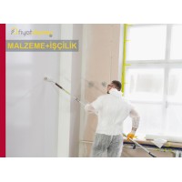 Eski Boyalı İç Cephe Yüzeylerine Macun ve Astar Uygulanarak İki Kat Sentetik Esaslı Mat İç Cephe Boyasıyla Boya Yapılması Malzeme Dahil Yapılması Fiyatı