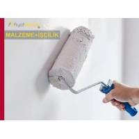 Yeni Sıvalı İç Cephe Yüzeylerine Üç Kat Beyaz Renkte Kireç Badana Yapılması Malzeme Dahil Yapılması Fiyatı