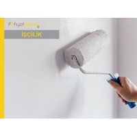 Yeni Sıvalı İç Cephe Yüzeylerinin Astar Uygulanarak İki Kat Su Bazlı Silikonlu Mat İç Cephe Boyasıyla Boyanması Malzeme Hariç İşçilik Yapılması Fiyatı - Örtücülük Sınıf 2 - YOD Sınıf 2 - Parlaklık G3 Sınıfı