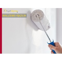 Yeni Sıvalı İç Cephe Yüzeylerinin Astar Uygulanarak İki Kat Su Bazlı Plastik Mat İç Cephe Boyasıyla Boyanması Malzeme Dahil Yapılması Fiyatı - Örtücülük Sınıf 2 - YOD Sınıf 2 - Parlaklık G3 Sınıfı