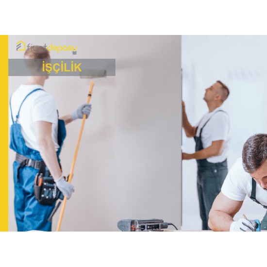 Saten Alçılı ve Alçıpanel İç Cephe Yüzeylerinin Astar Uygulanarak İki Kat Su Bazlı Silikonlu İpek Mat İç Cephe Boyasıyla Boyanması Malzeme Hariç İşçilik Yapılması Fiyatı - Örtücülük Sınıf 2 - YOD Sınıf 1 - Parlaklık G2 Sınıfı